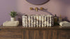 Made-to-order Calacatta Viola marble sink detail for residential and hotel projects