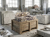 Calacatta Viola Marble Sink with Backsplash - calacatta viola marble sink