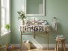 Calacatta Viola Marble Sink with Backsplash - calacatta viola sink