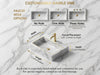 Calacatta Viola Marble Vessel Sink for Luxury Bathroom - luxury marble sink