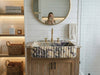 Calacatta Viola Marble Vessel Sink for Luxury Bathroom - custom size bathroom sink