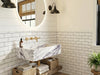 Calacatta Viola Marble Vessel Sink for Modern Vanity - luxury marble vanity