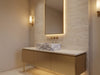 Calacatta Viola Marble Vessel Sink for Modern Vanity - handcrafted marble sink