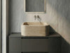 Travertine Bathroom Sink for Modern Vanity - marble sink